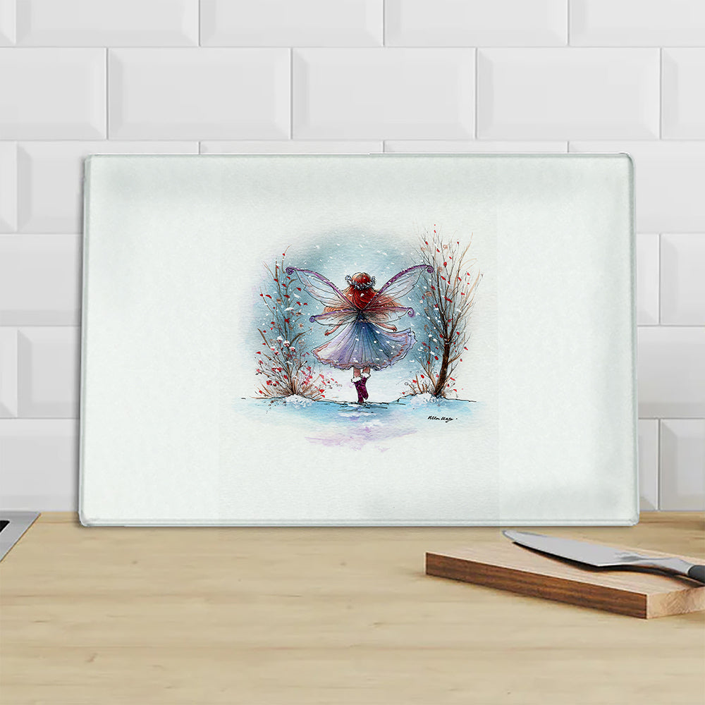 Frosted Elegance Chopping Board