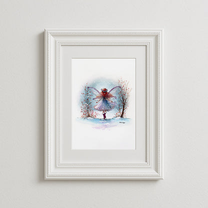 Frosted Elegance Art Print