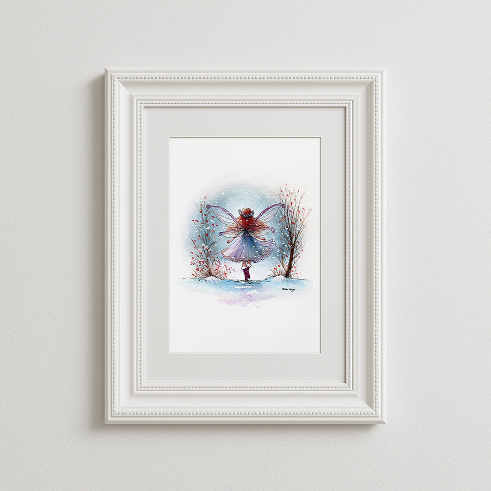 Frosted Elegance Art Print