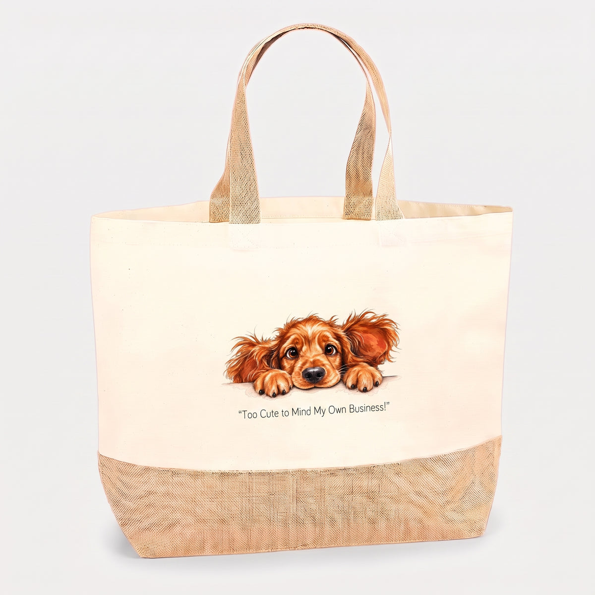 Too Cute Ginger Cocker Tote Bag