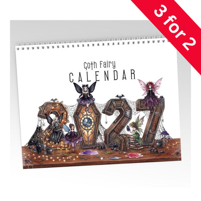 NEW Goth Fairy 2027 Calendar limited edition