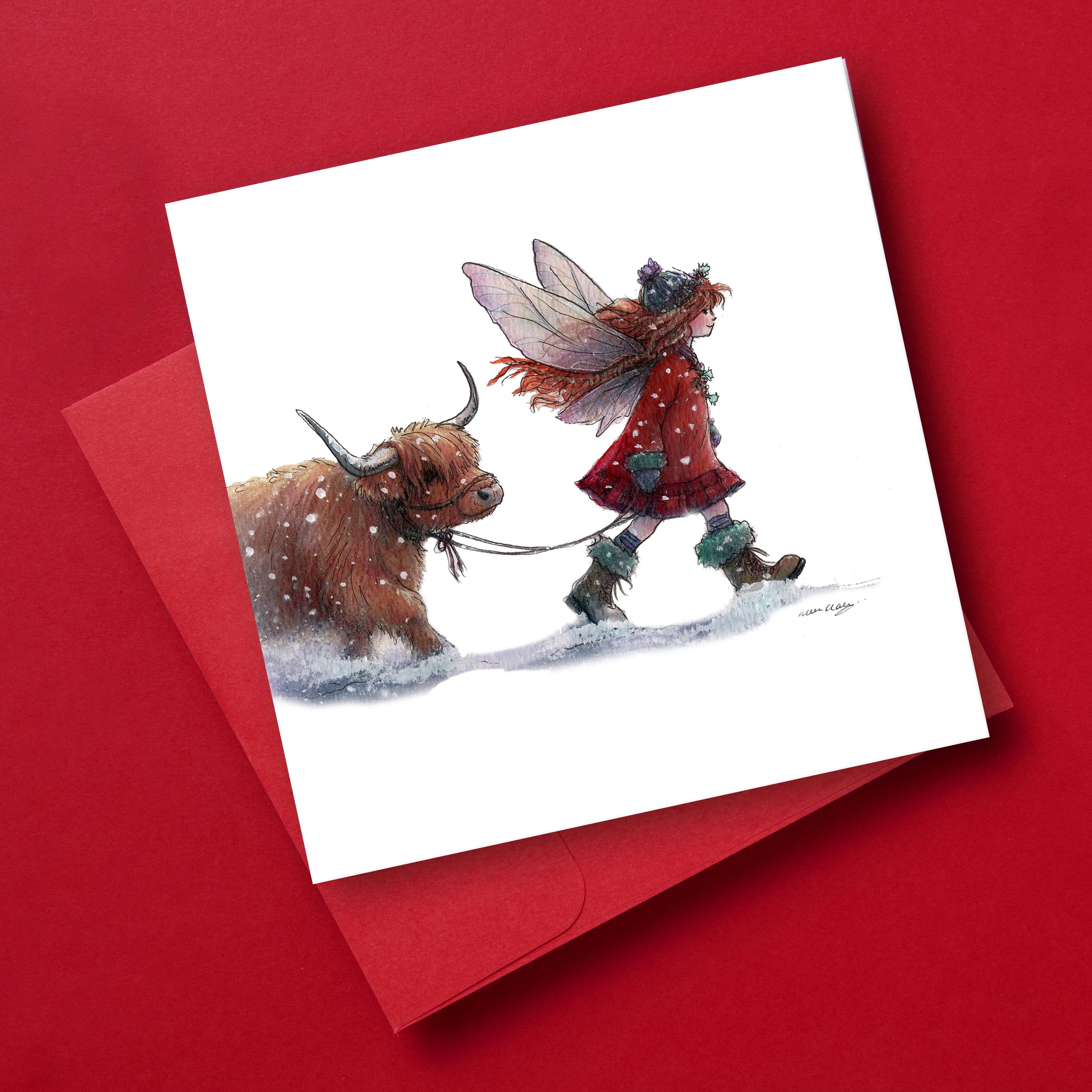 Heading Home for Christmas Card