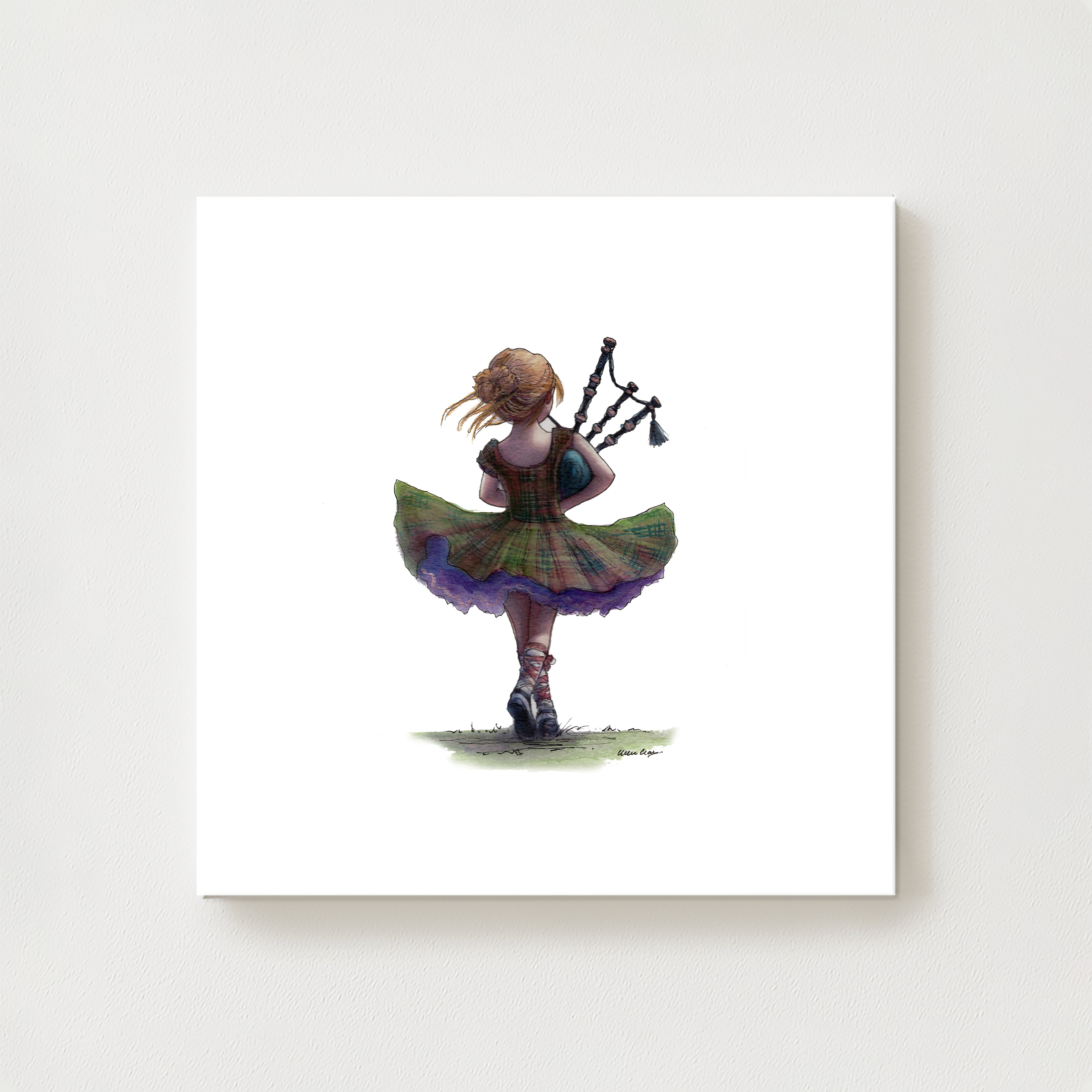 Highland Jig Canvas