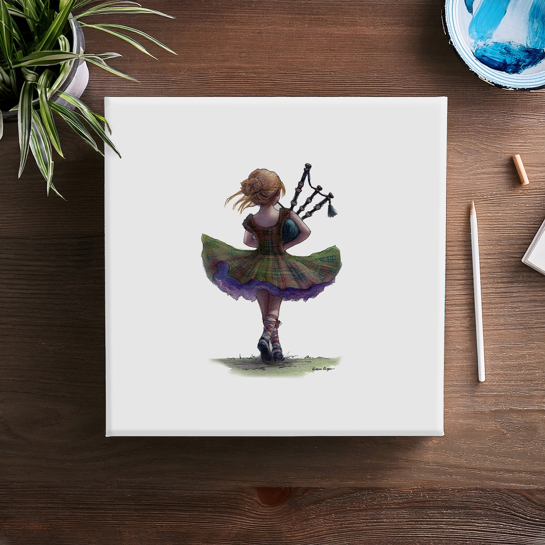 Highland Harmony Canvas