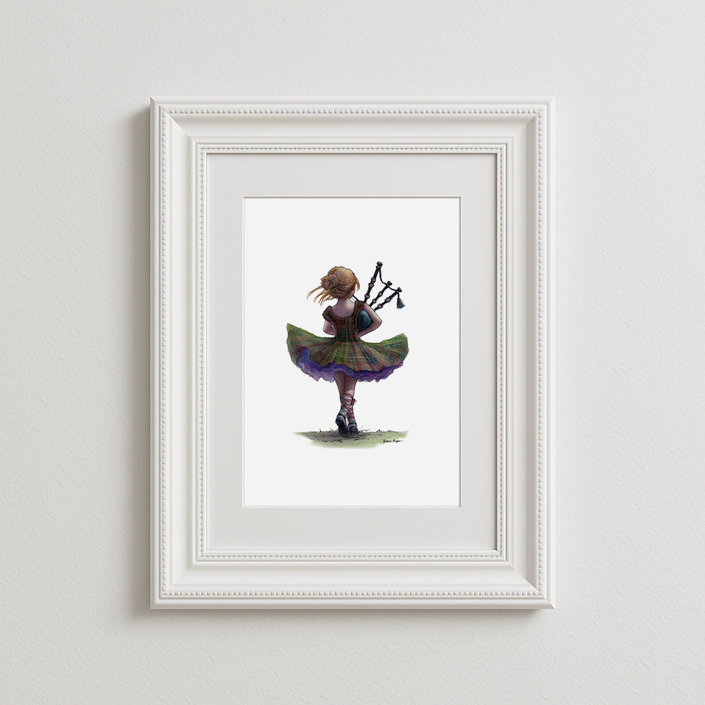 Highland Harmony Art Print