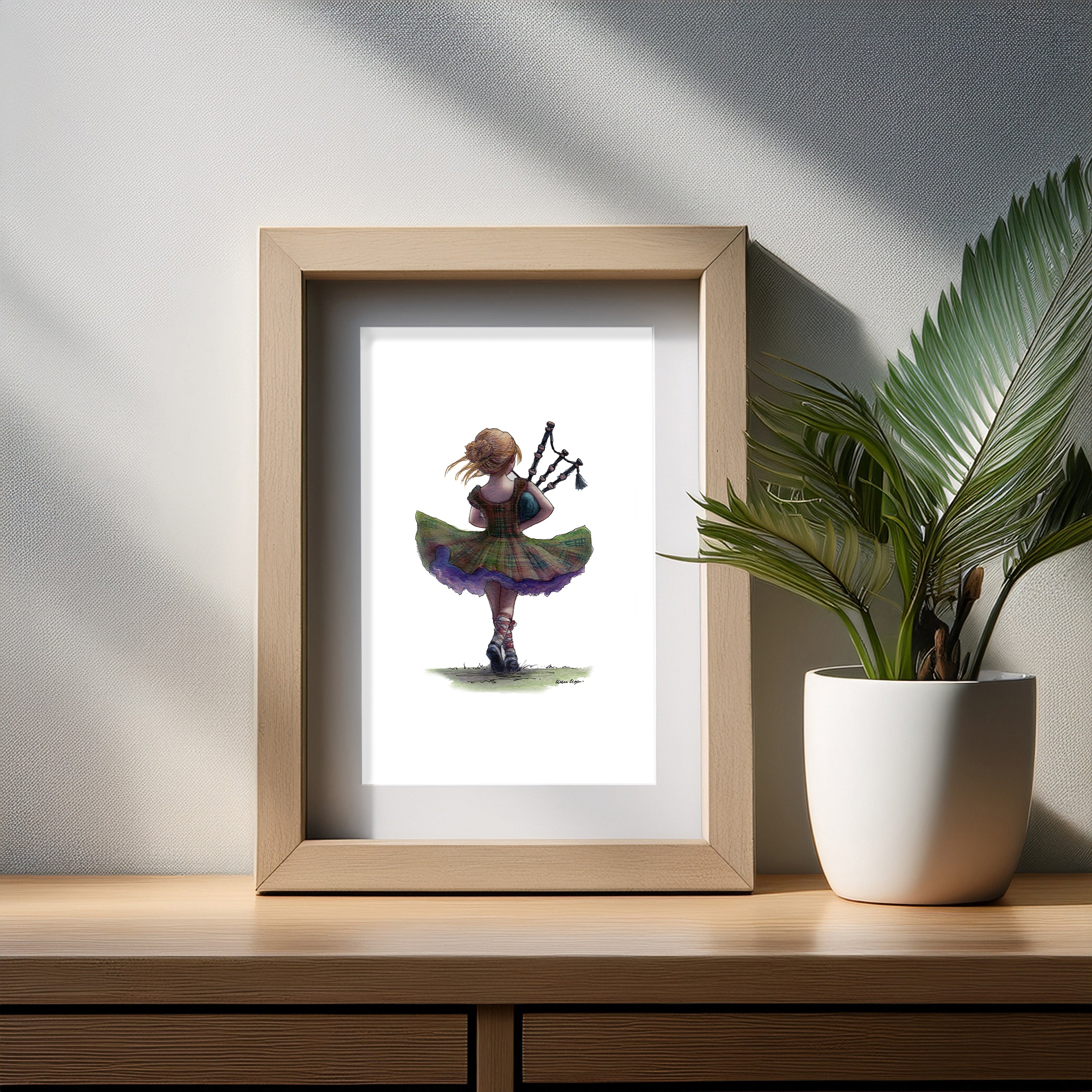 Highland Harmony Art Print