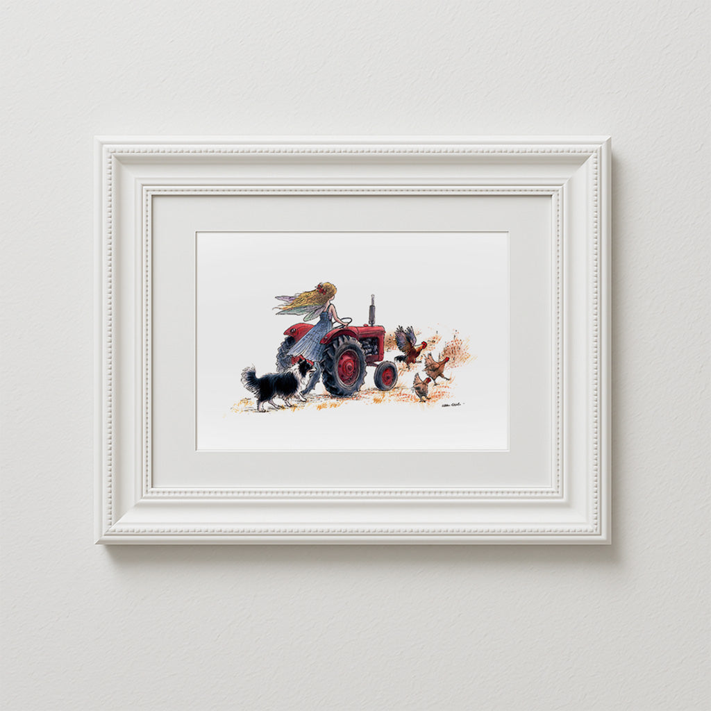 In A Rush Art Print