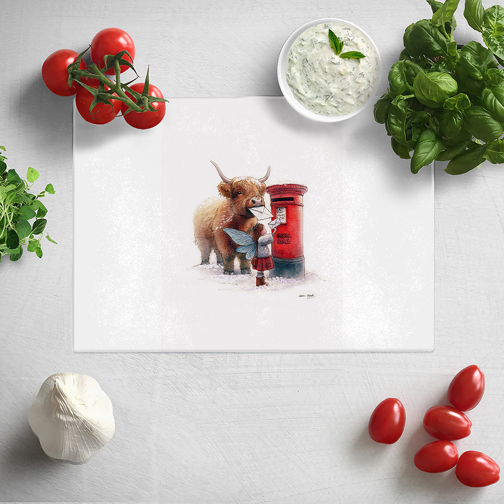 Letters to Santa Chopping Board