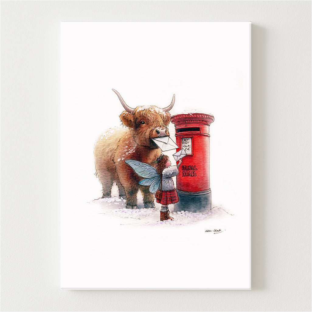 Letters To Santa Canvas