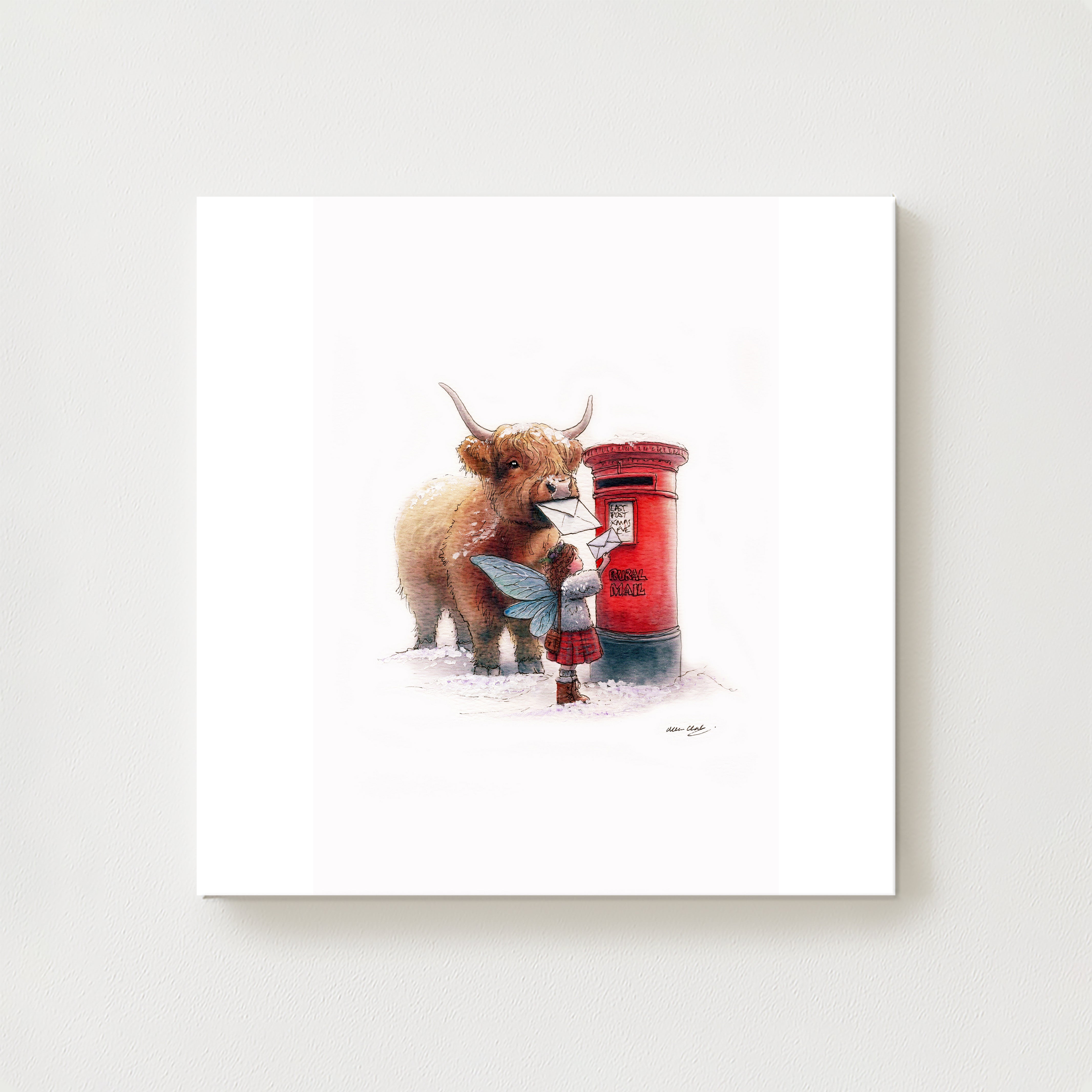 Letters To Santa Canvas