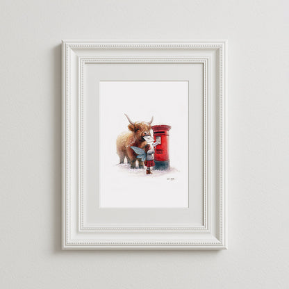 Letters to Santa Art Print