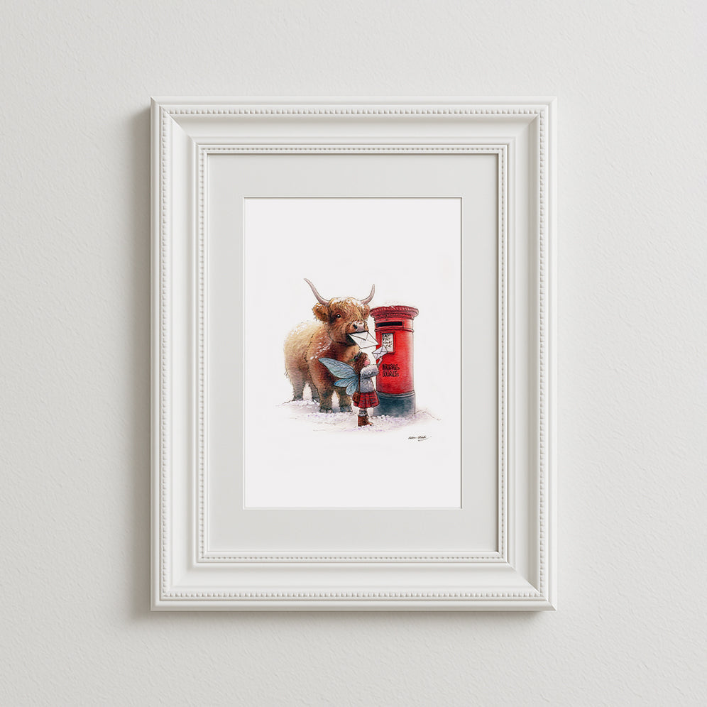 Letters to Santa Art Print