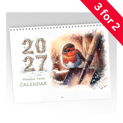 Meadow Farm 2027 Calendar Limited Release