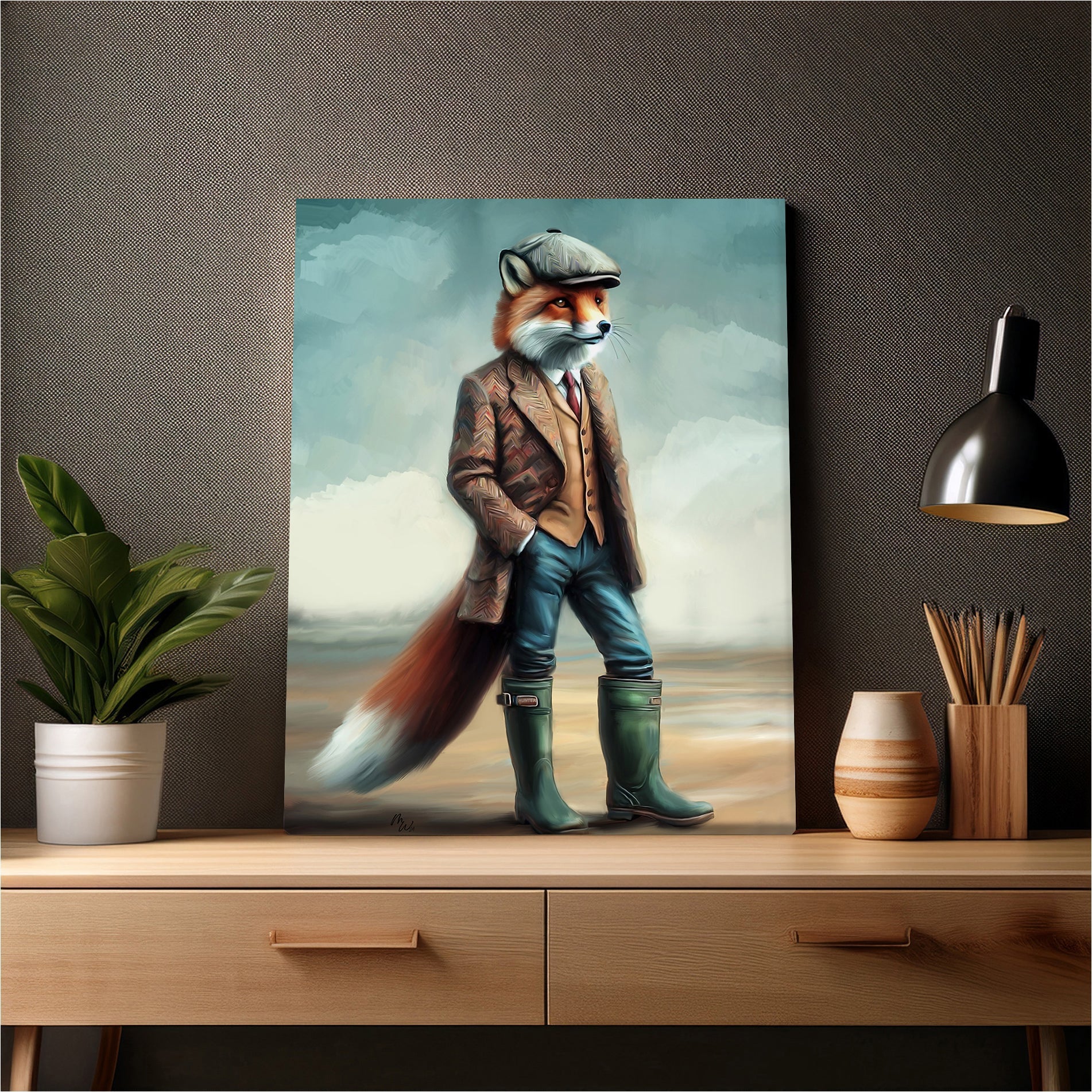 Mr Foxy Canvas
