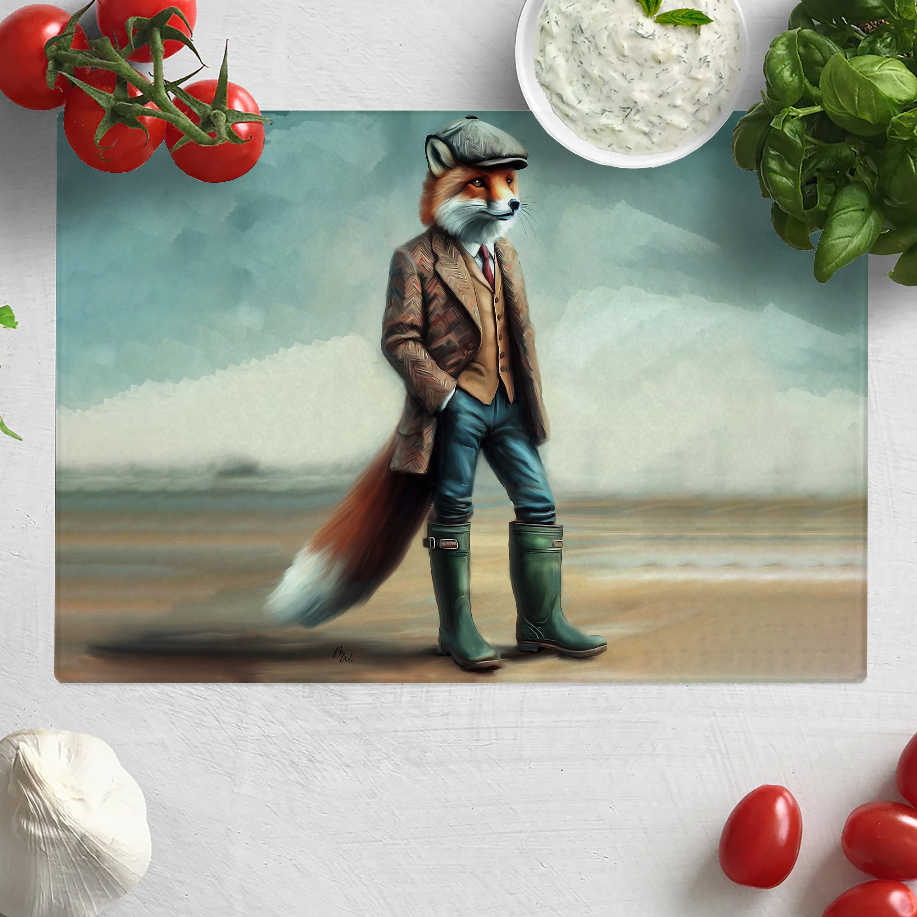 Mr Foxy Chopping Board