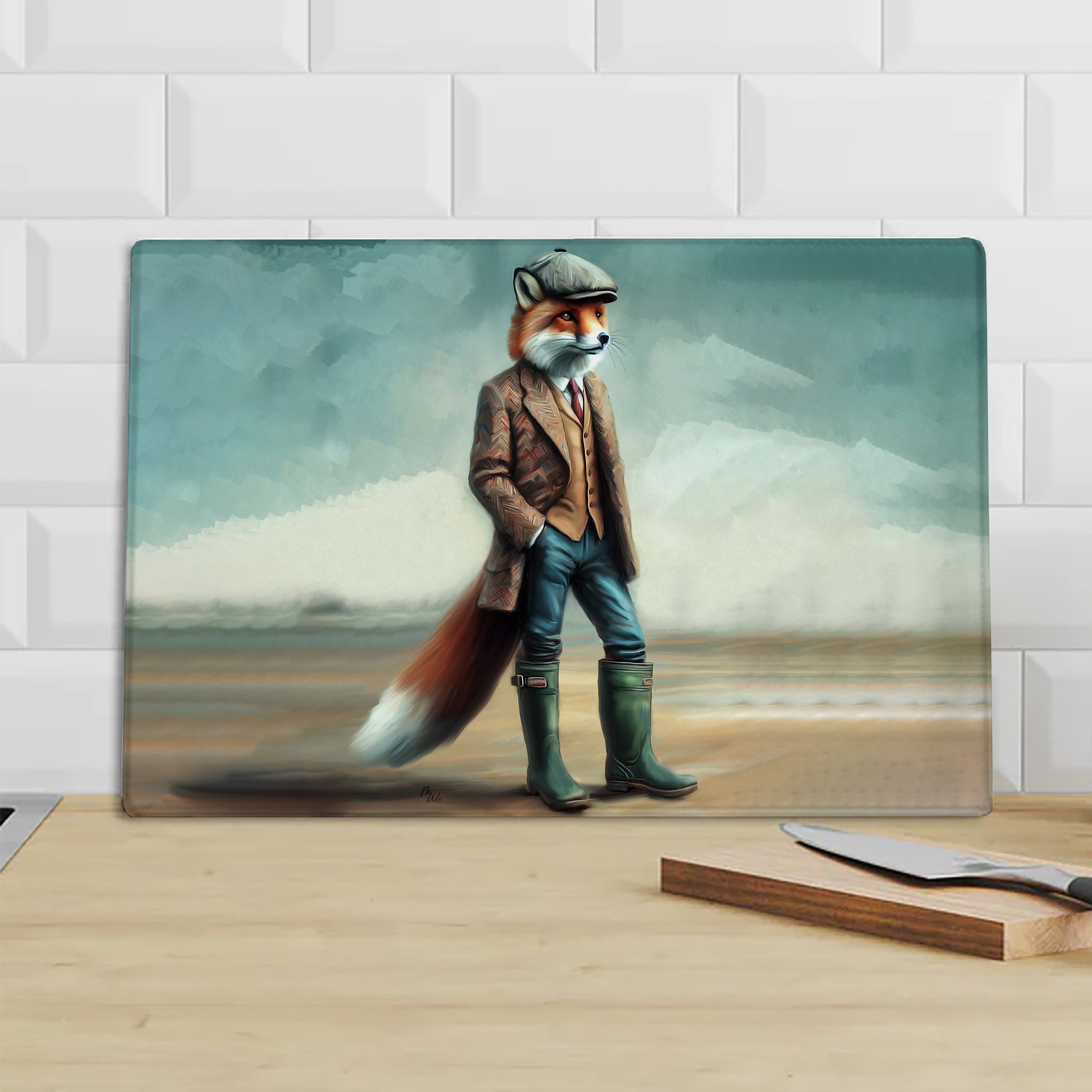 Mr Foxy Chopping Board