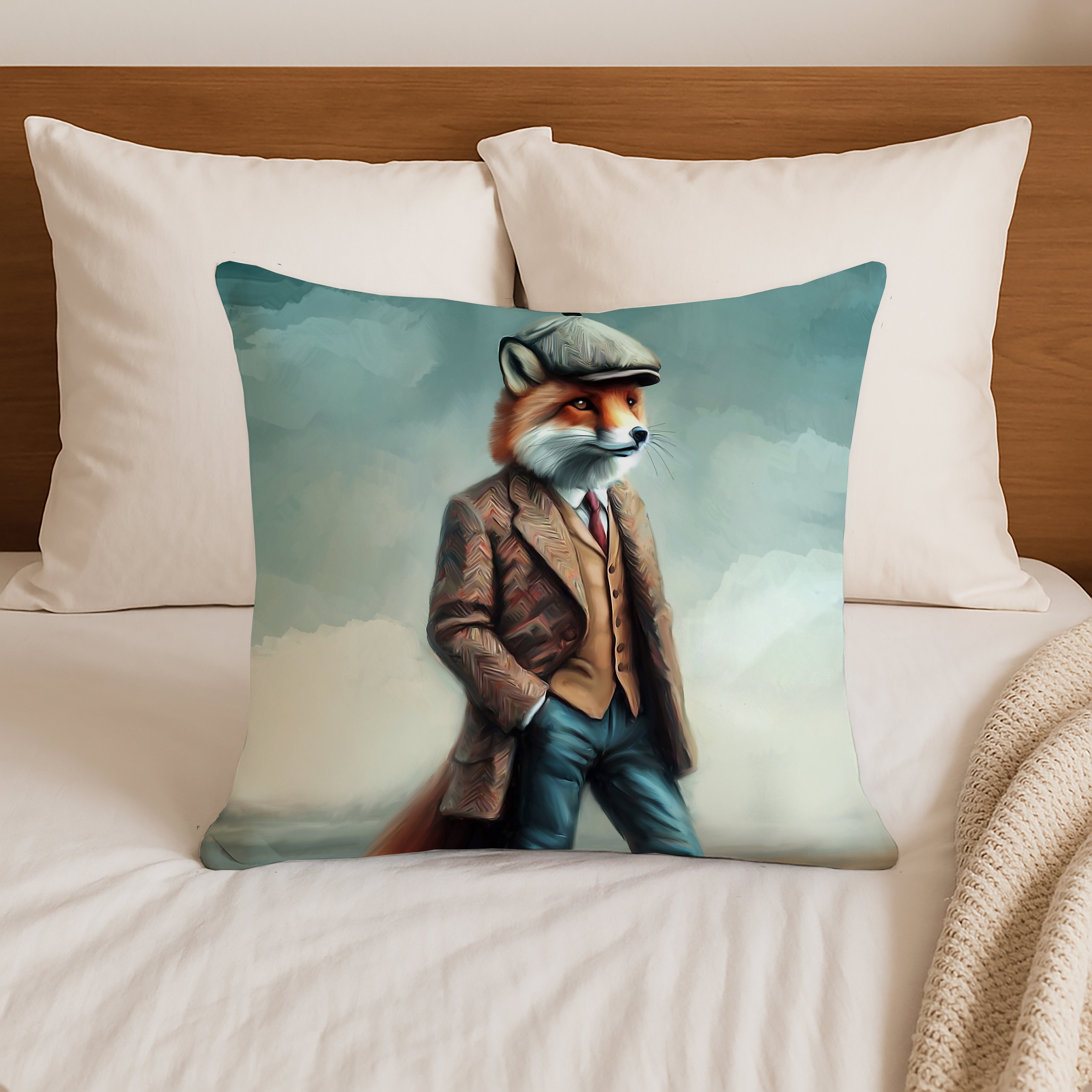 Mr Foxy Cushion