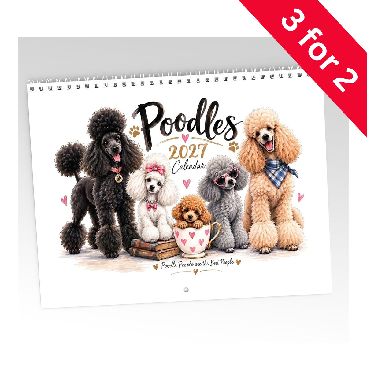 Poodles Calendar Limited Release