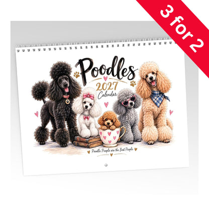 Poodles Calendar Limited Release