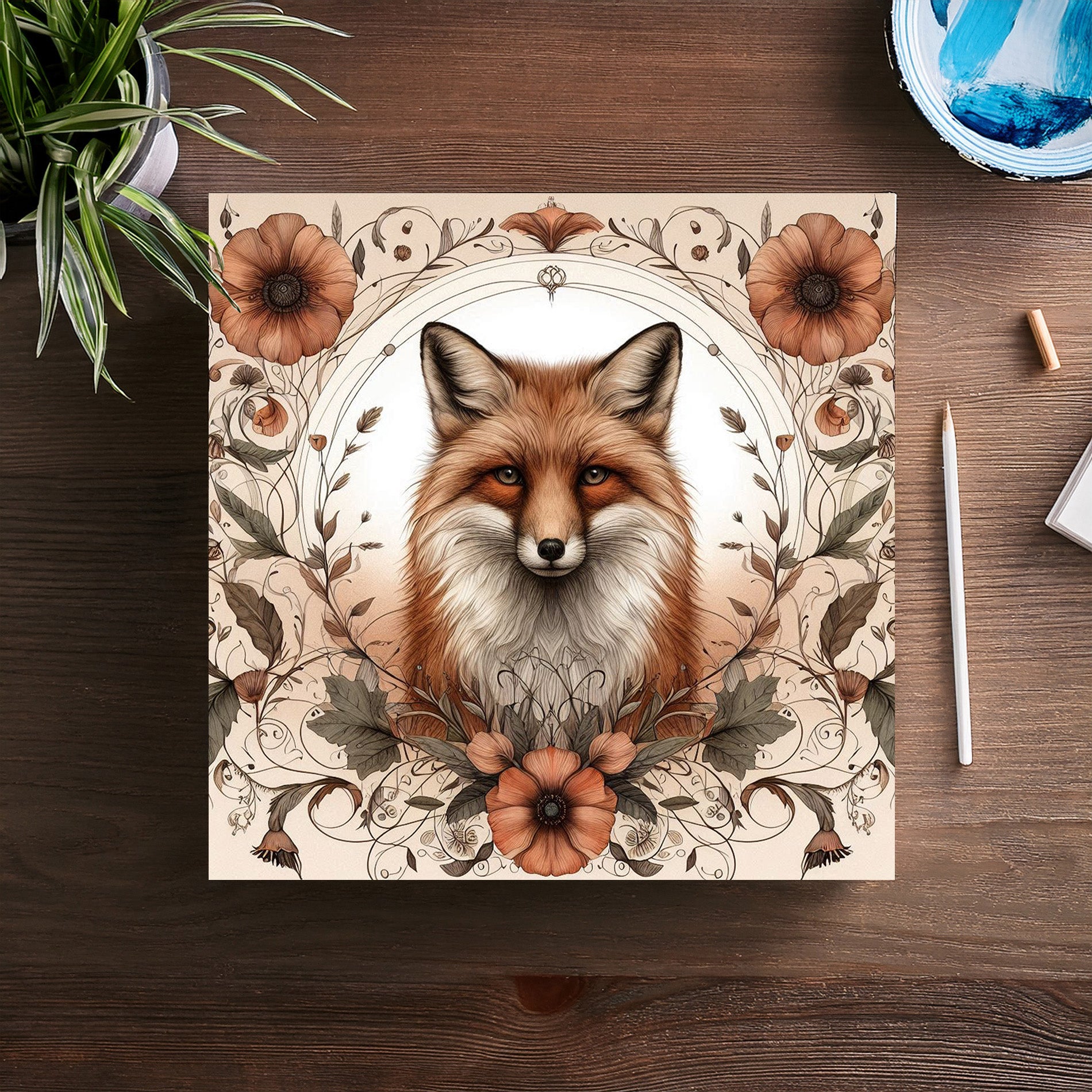 Fox Red Canvas