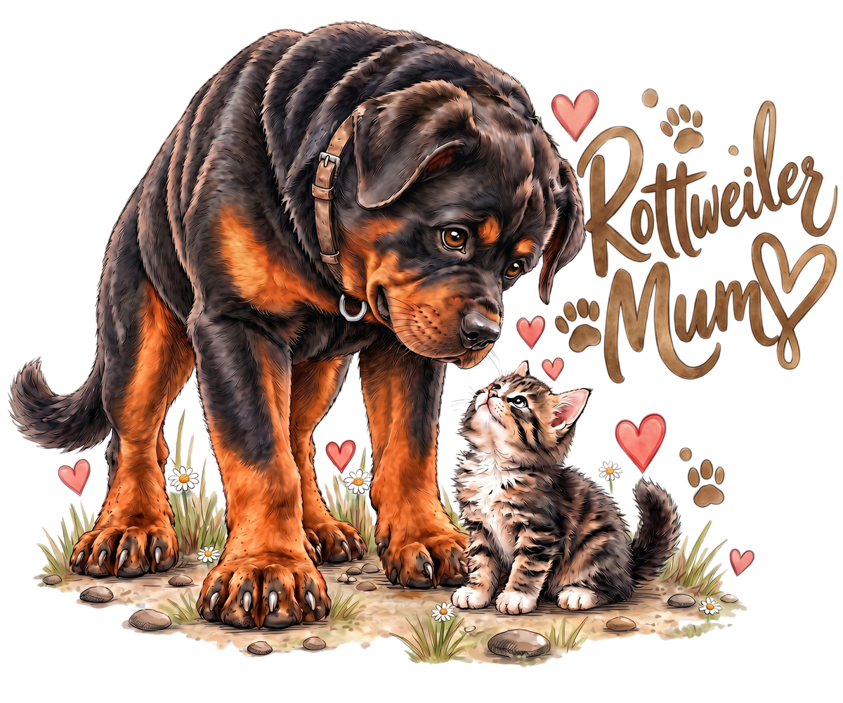 The Rottweiler Mum Tote Bag