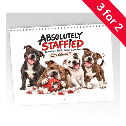 Absolutely Staffied Calendar Limited Release