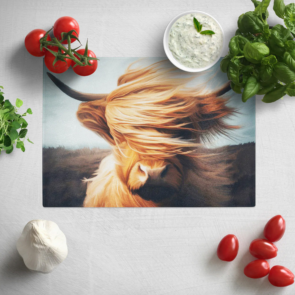 Tempest Glass Chopping Board