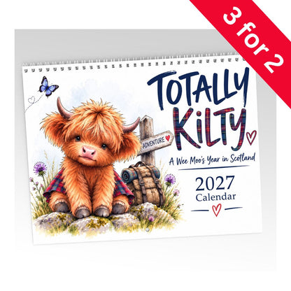 Totally Kilty 2027 Calendar