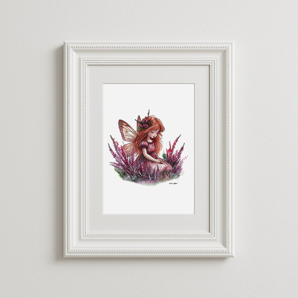 Wee Heather Art Print