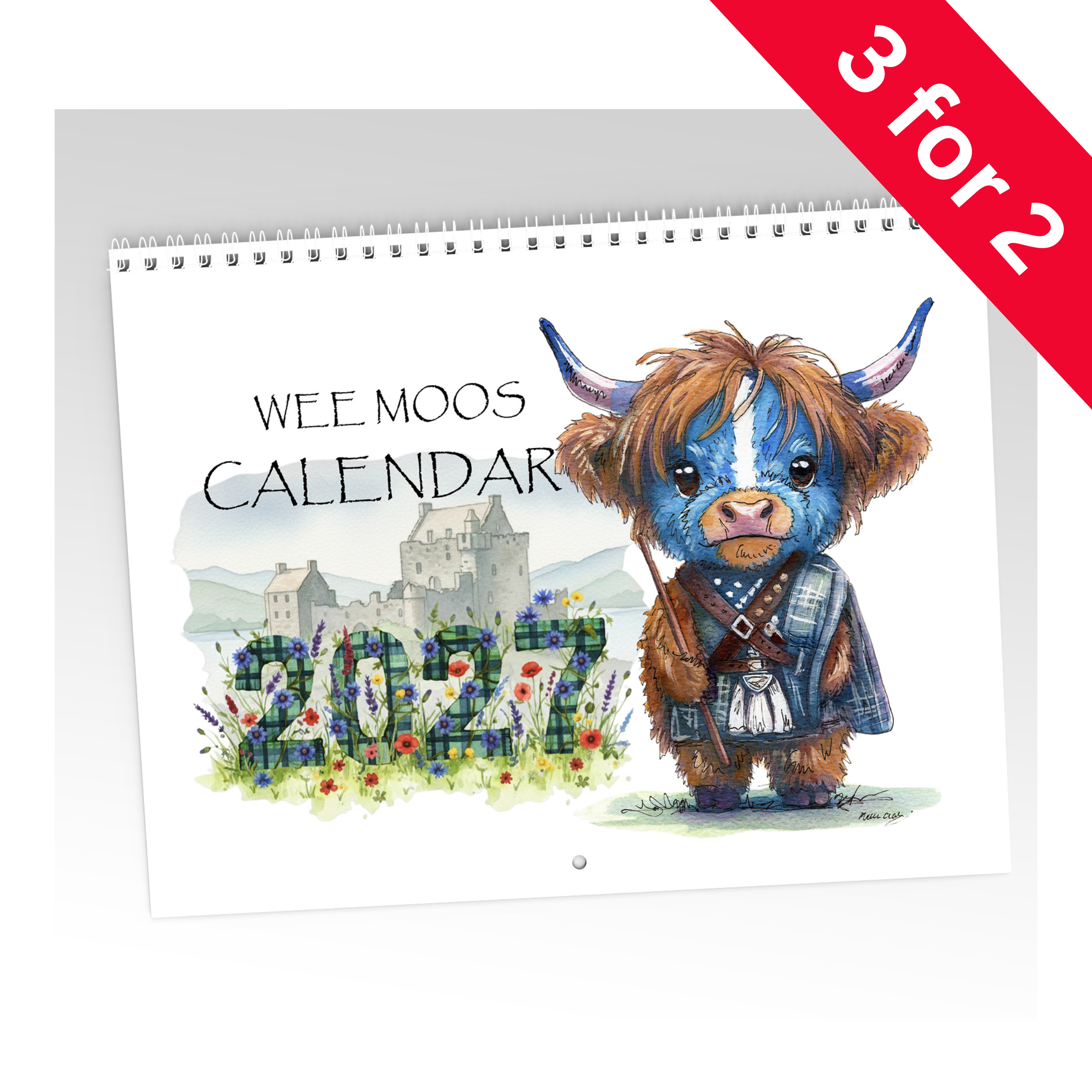 Wee Moos 2027 Calendar Limited Release