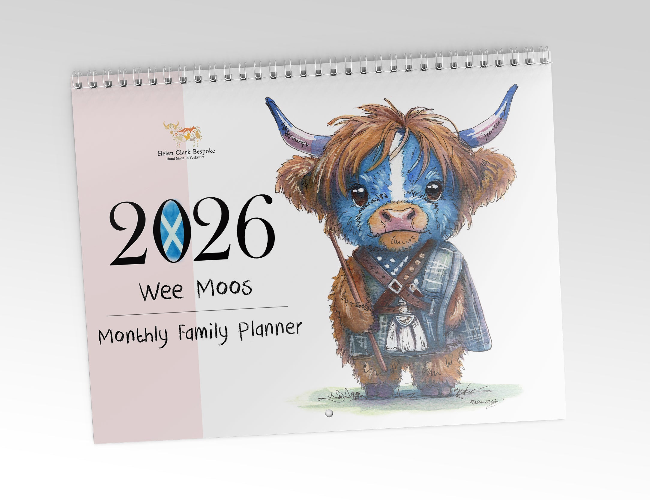 NEW 2026 Wee Moos Monthly Planner