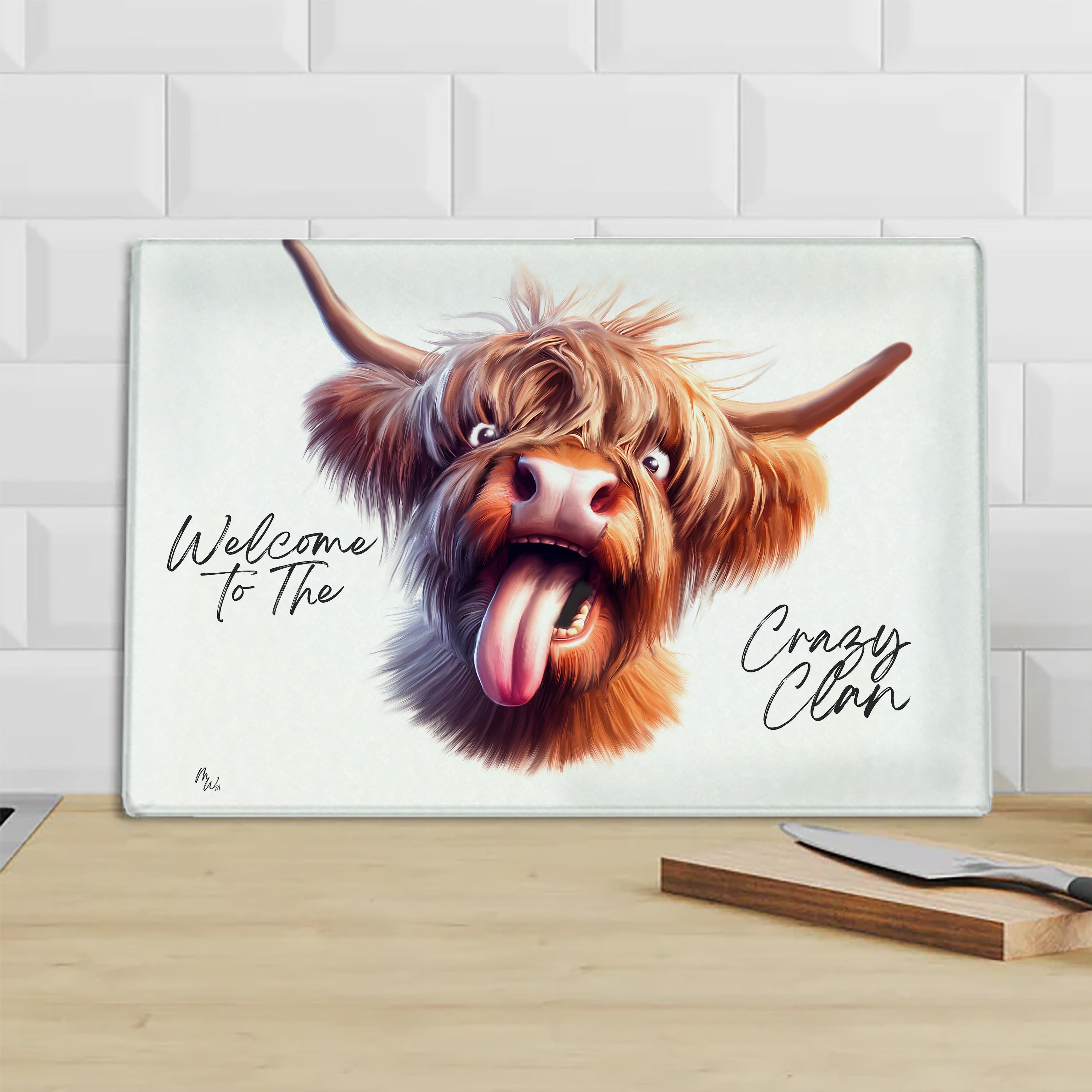 Welcome to the Crazy Clan Chopping Board