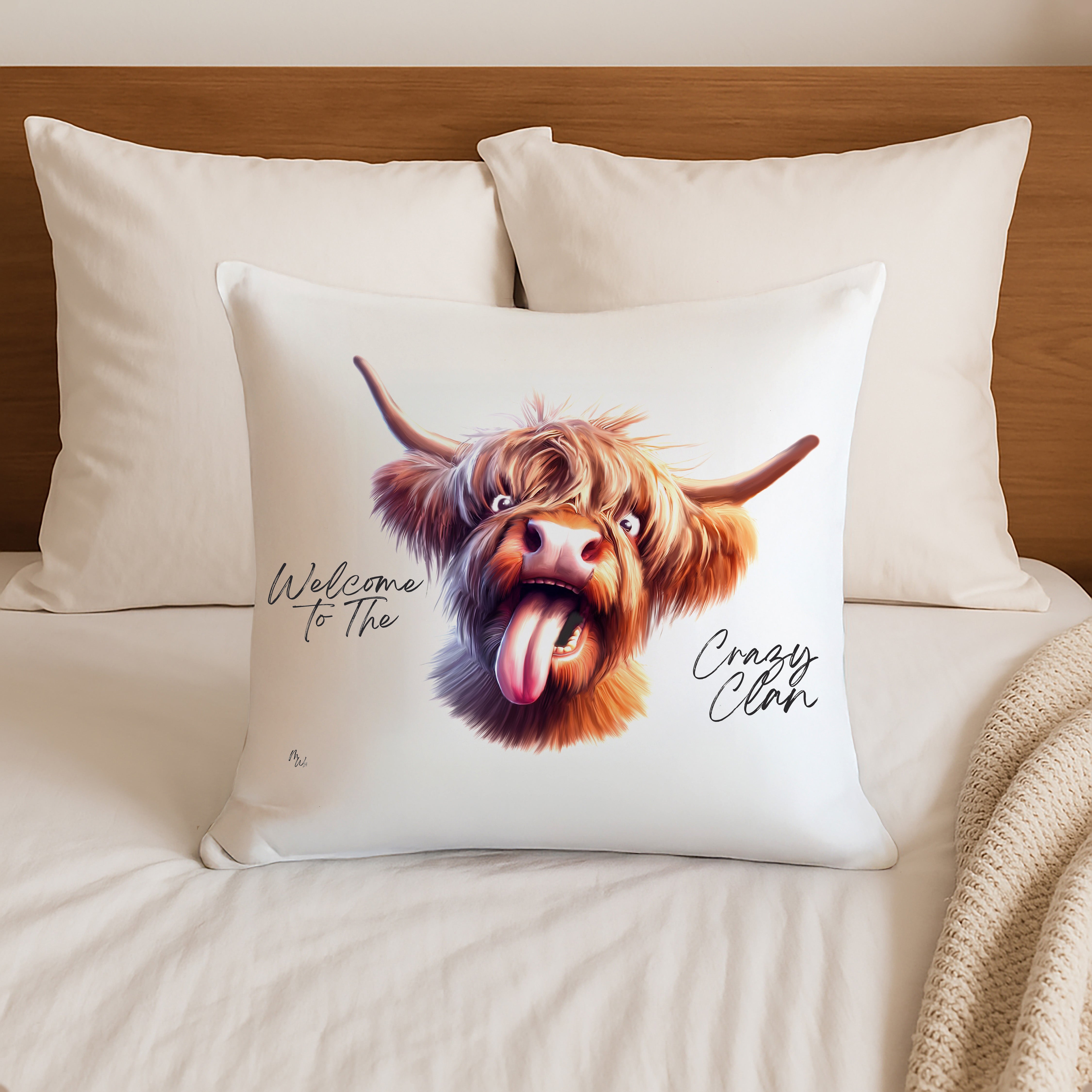 Welcome to the Crazy Clan Cushion