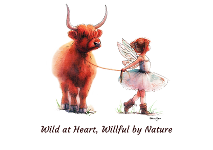 Wild at Heart, Wilful by Nature Tote Bag