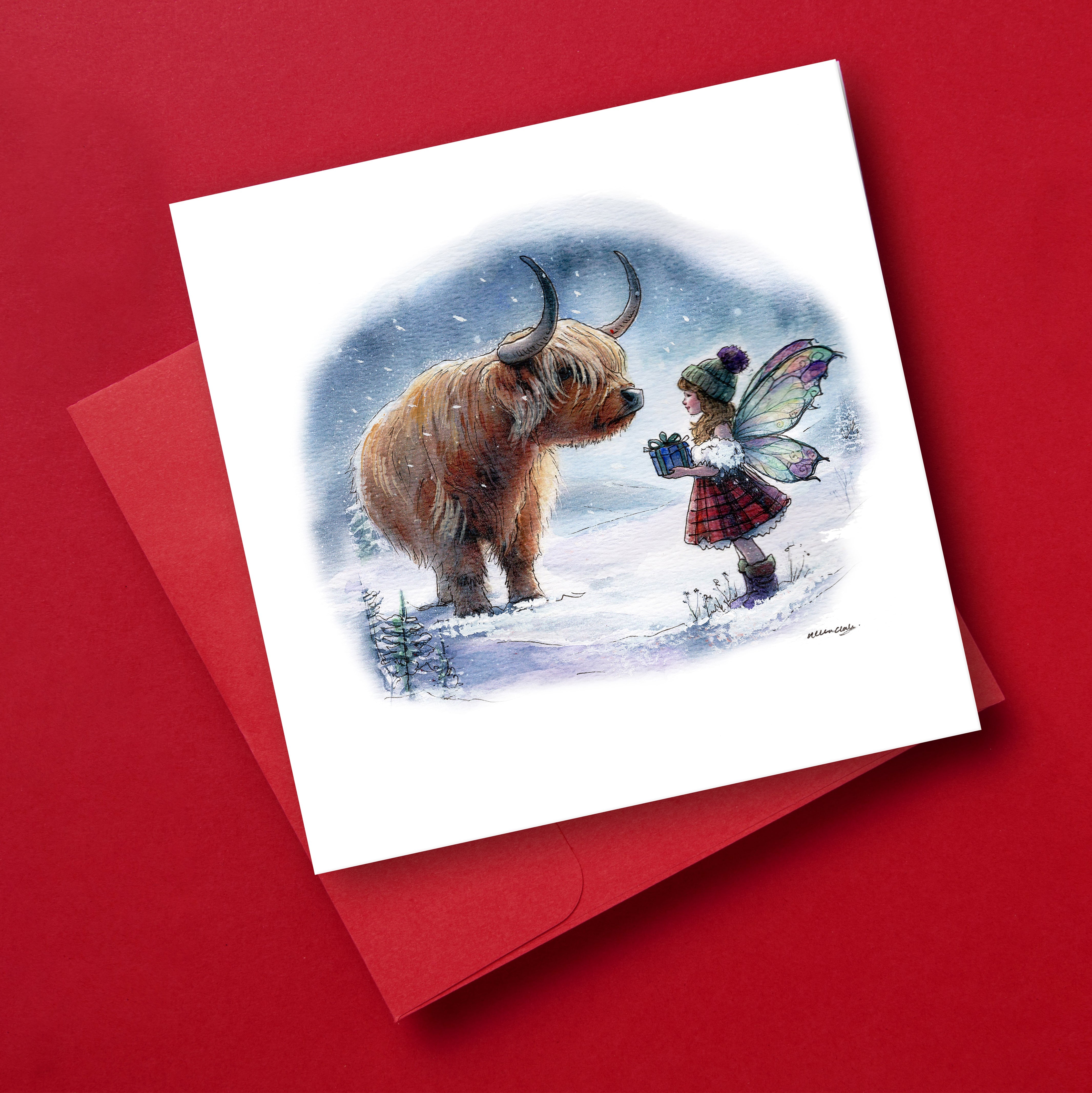 Winter's Gift Christmas Card