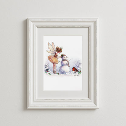 Winters Little Wonders Art Print