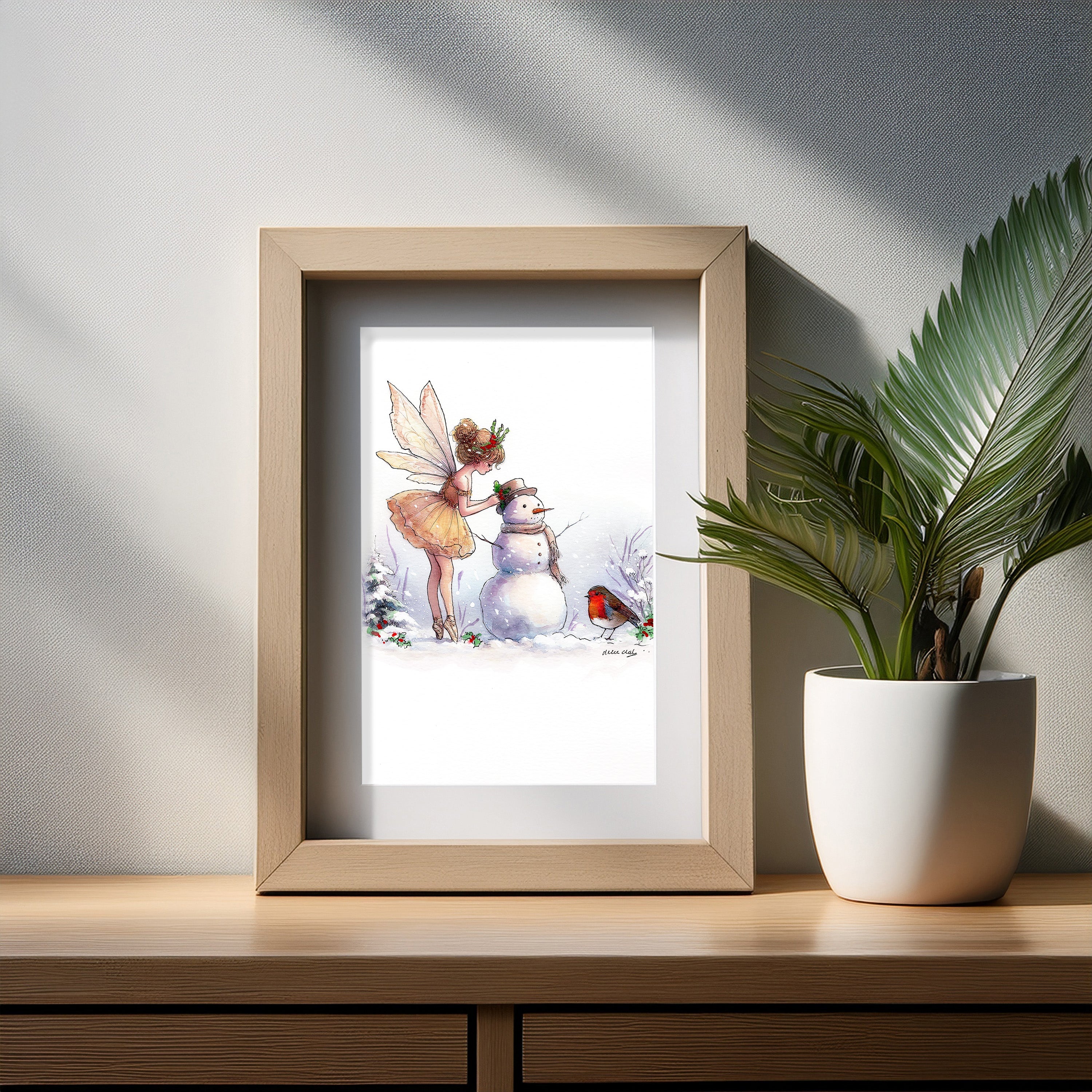Winters Little Wonders Art Print