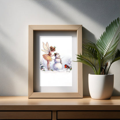 Winters Little Wonders Art Print